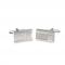 Silver Cut Trench Design Cufflinks 1.JPG